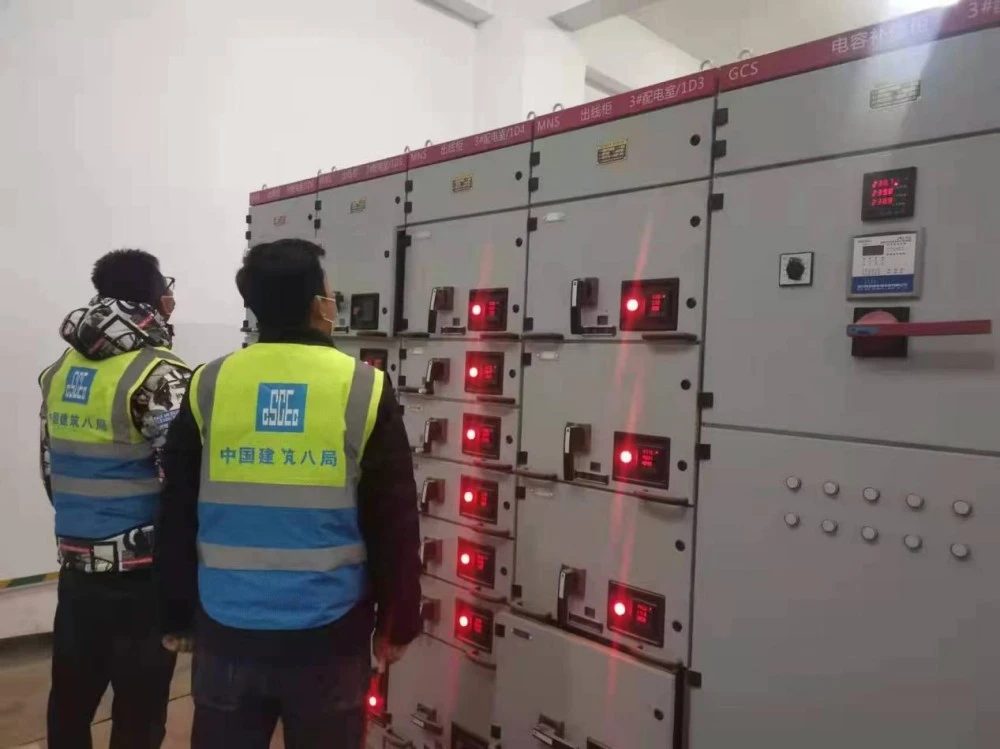 دراسة حالة نظام توزيع الطاقة لمشروع البناء الصيني