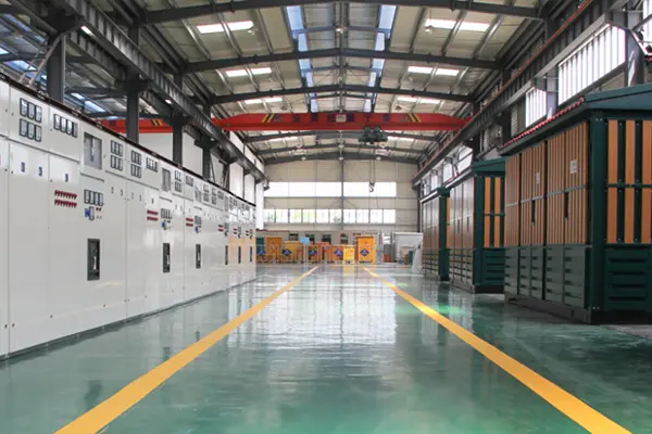 Lugao factory production workshop for low voltage switchgear